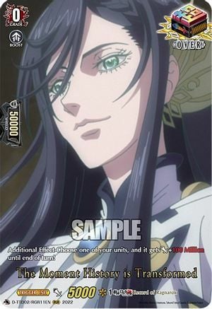 The Moment History is Transformed [D Format] Card Front