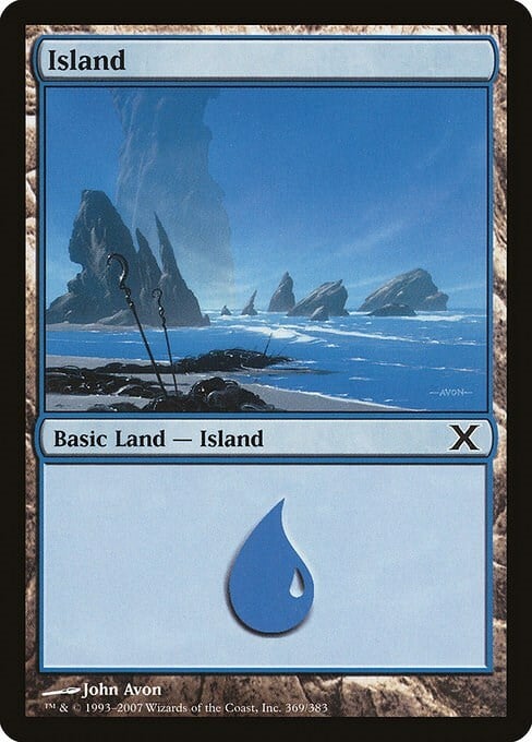 Island Card Front