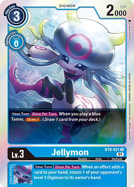 Jellymon Card Front