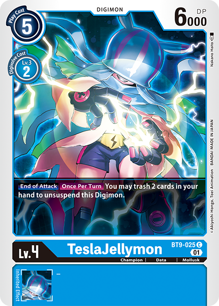 TeslaJellymon Card Front
