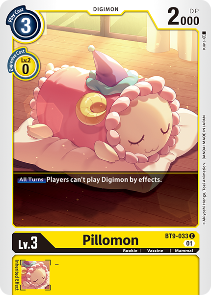 Pillomon Card Front