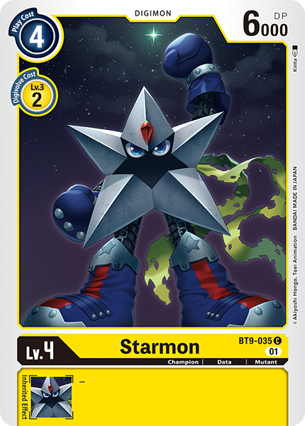 Starmon Card Front