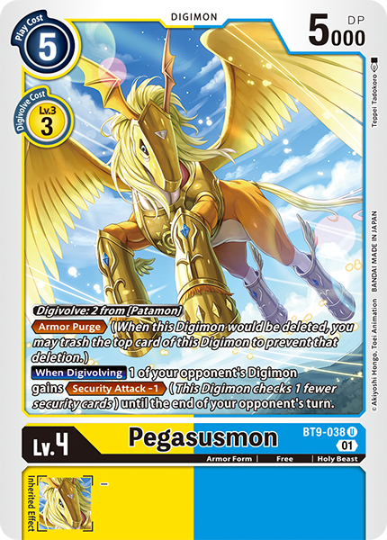 Pegasusmon Card Front