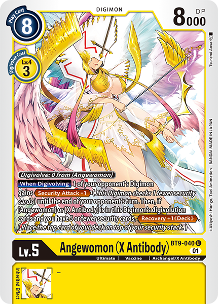 Angewomon (X Antibody) Card Front