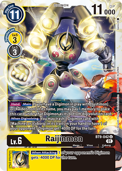 Raijinmon Card Front
