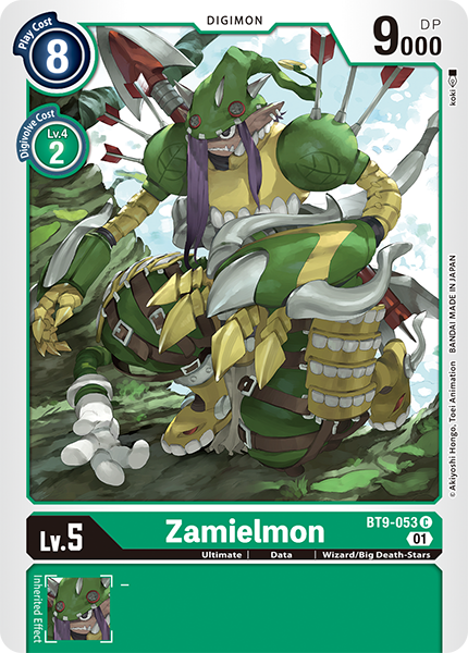 Zamielmon Card Front