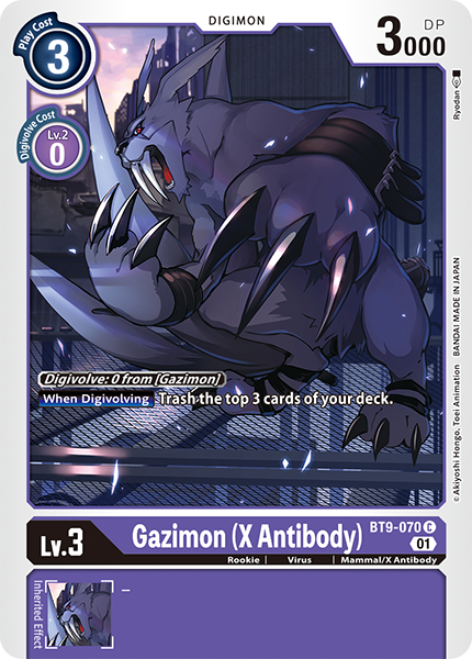 Gazimon (X Antibody) Card Front