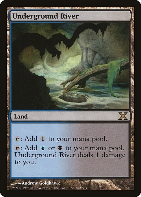 Underground River Card Front