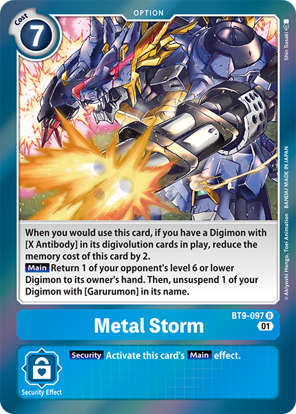 Metal Storm Card Front