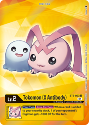 Tokomon (X Antibody) · Box Topper BT9-003a