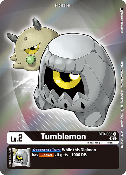 Tumblemon Card Front