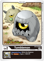 Tumblemon · Pre-Release Stamped BT9-005