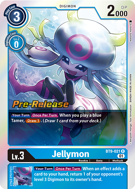 Jellymon Card Front