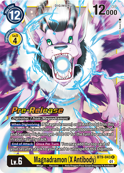 Magnadramon Card Front