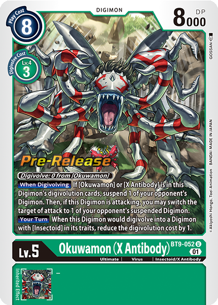 Okuwamon Card Front