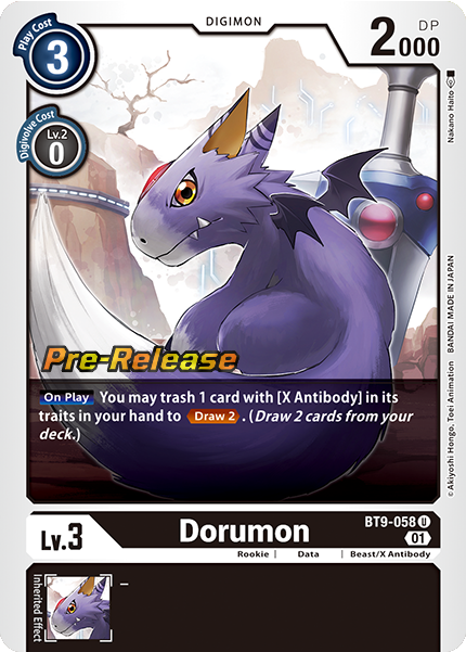 Dorumon Card Front