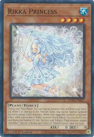 Rikka Princess Card Front