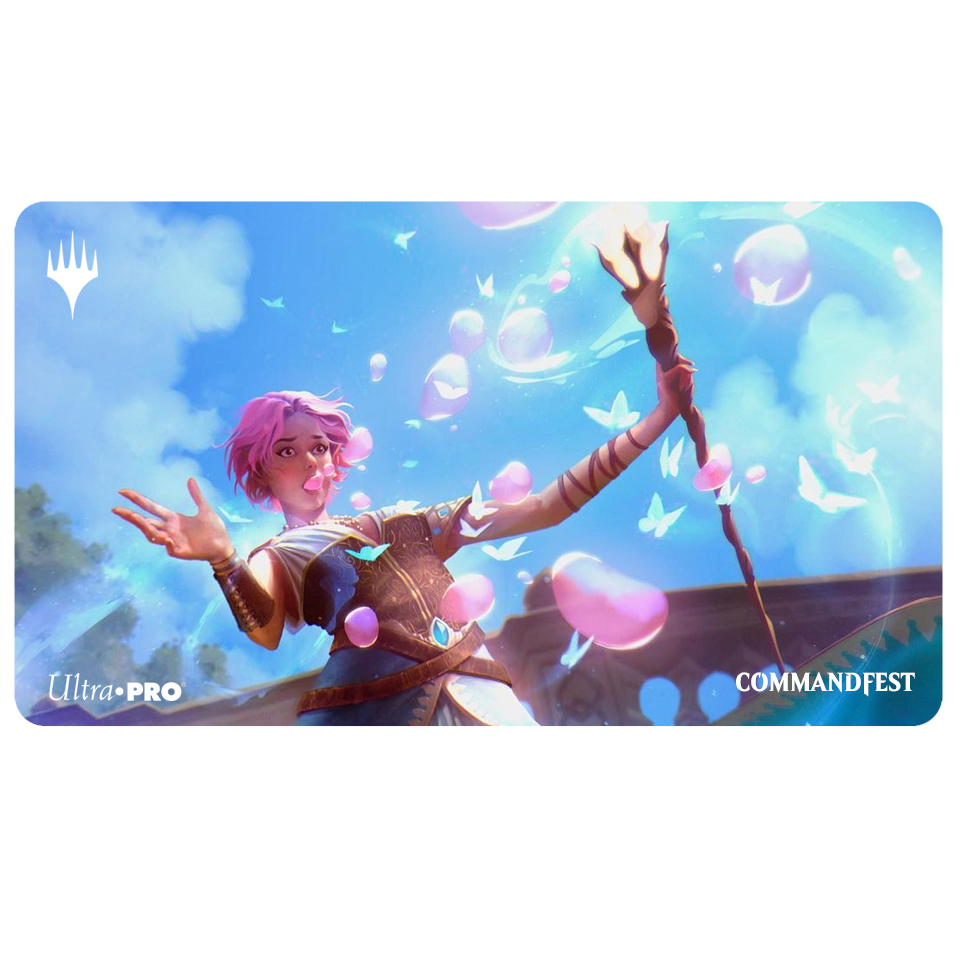 CommandFest 2022 "Neera, Wild Mage" Playmat