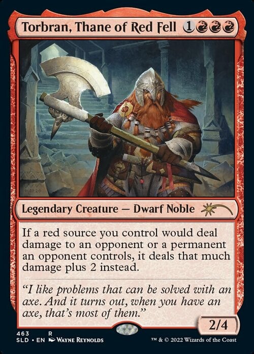 Torbran, Thane of Red Fell Card Front