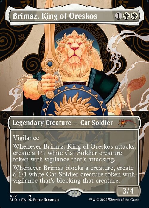 Brimaz, Re di Oreskos Card Front
