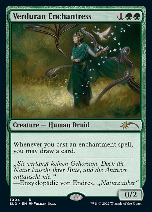 Verduran Enchantress Card Front