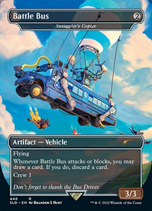 Smuggler's Copter Card Front