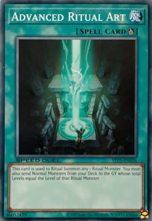 Advanced Ritual Art Card Front