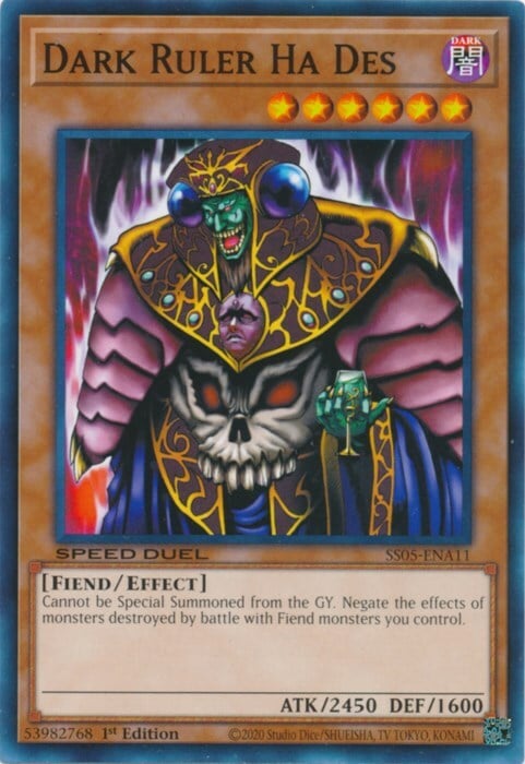 Dark Ruler Ha Des Card Front