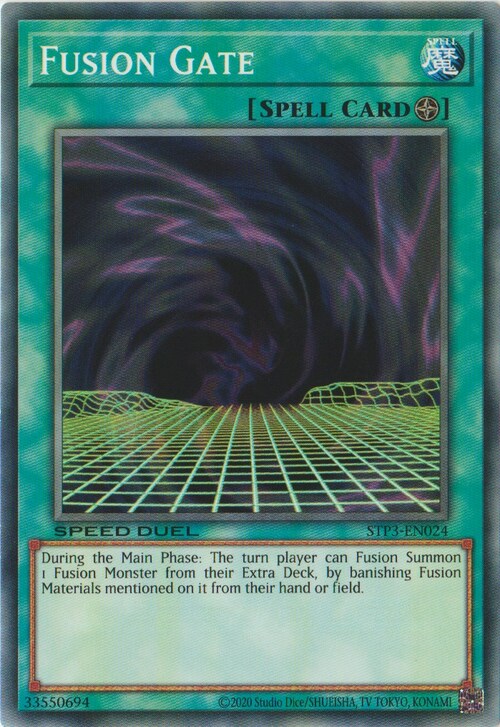 Fusion Gate Card Front