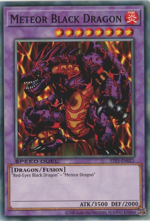 Meteor Black Dragon Card Front