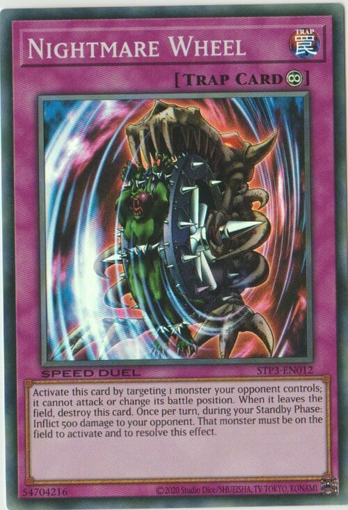 Nightmare Wheel Card Front
