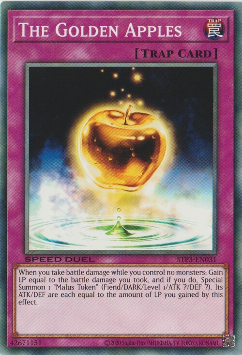 The Golden Apples Card Front