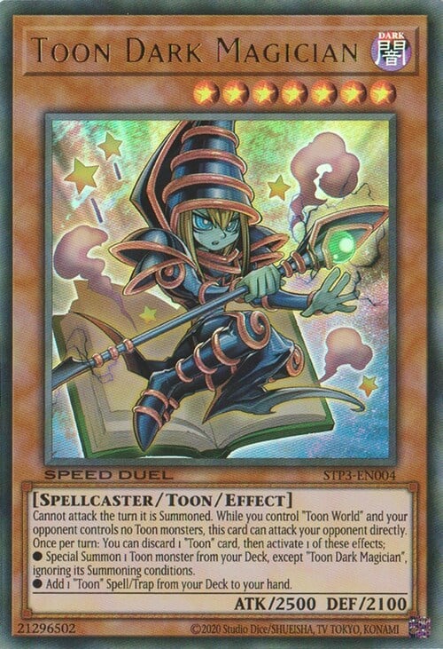 Toon Dark Magician Card Front