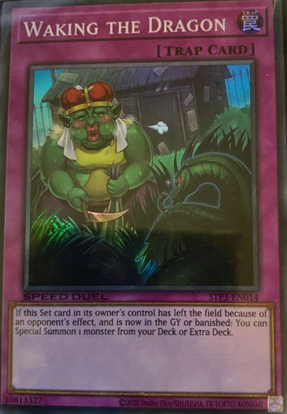 yugioh waking the dragons deck Yu-Gi-Oh! Dragon - SDAZ-EN040 - Common Waking the Dragon Speed Duel