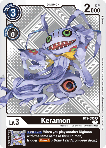 Keramon Card Front