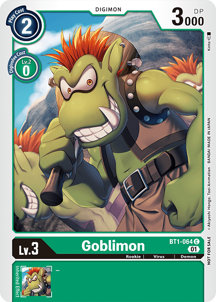 Goblimon Card Front