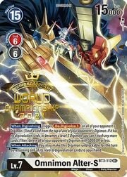 Omnimon Alter-S · World Championship 2021 BT3-112P1