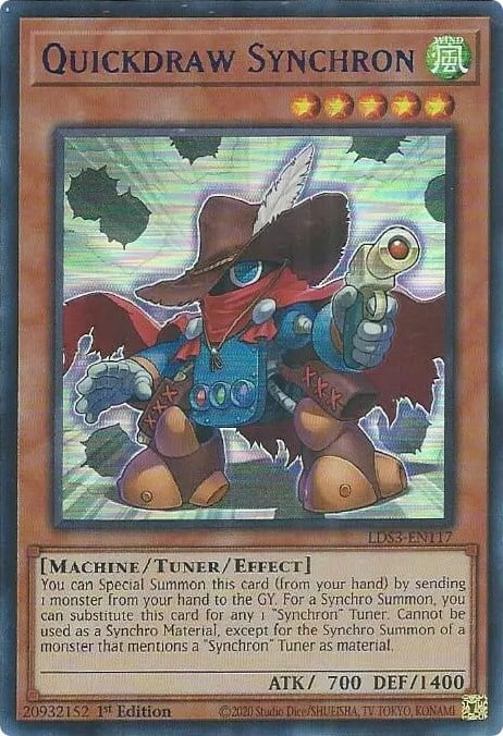 Quickdraw Synchron Card Front