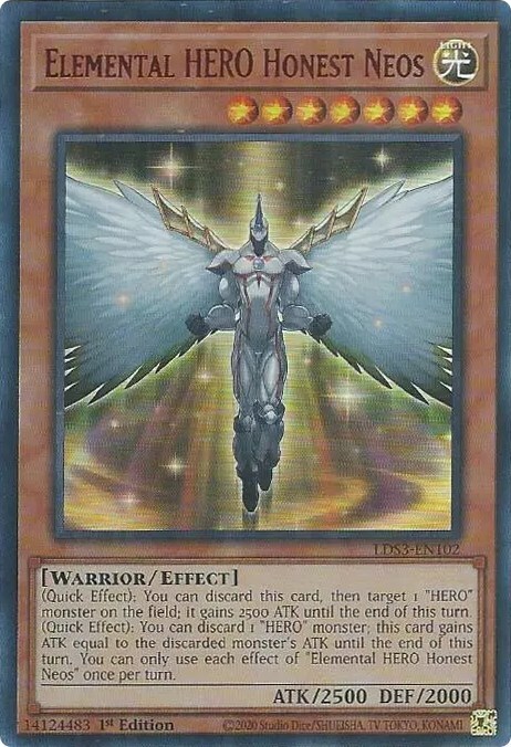 Elemental HERO Honest Neos Card Front
