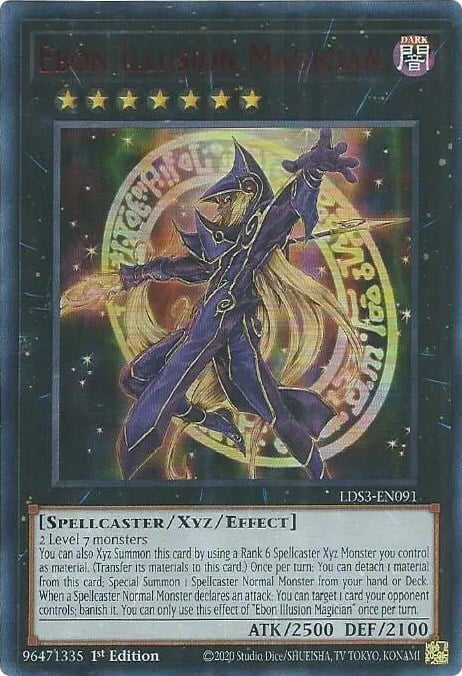 Ebon Illusion Magician Card Front