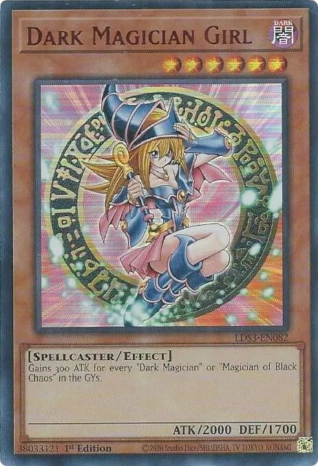 Dark Magician Girl Card Front