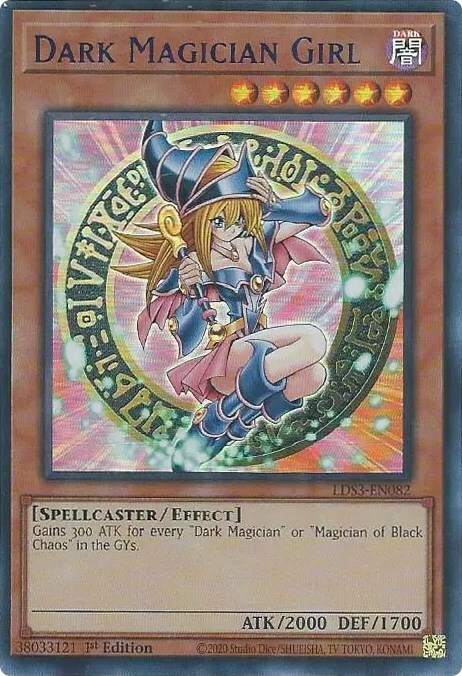 Dark Magician Girl Card Front