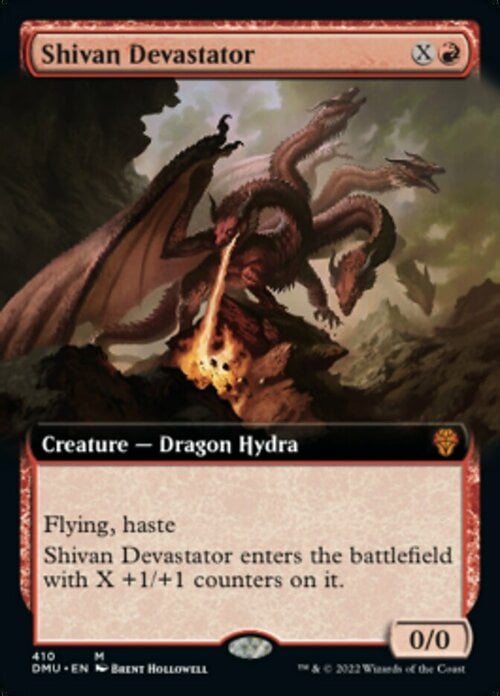 Shivan Devastator Card Front