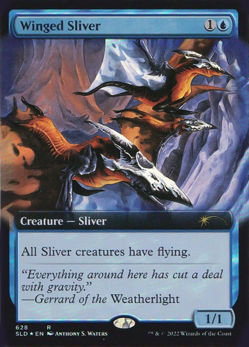 Winged Sliver Card Front