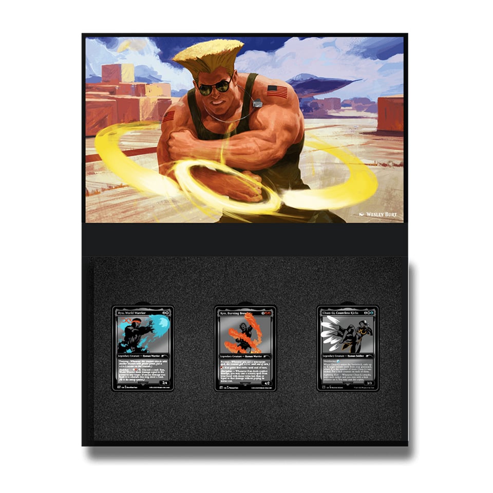 Secret Lair x Street Fighter AR Pin Set