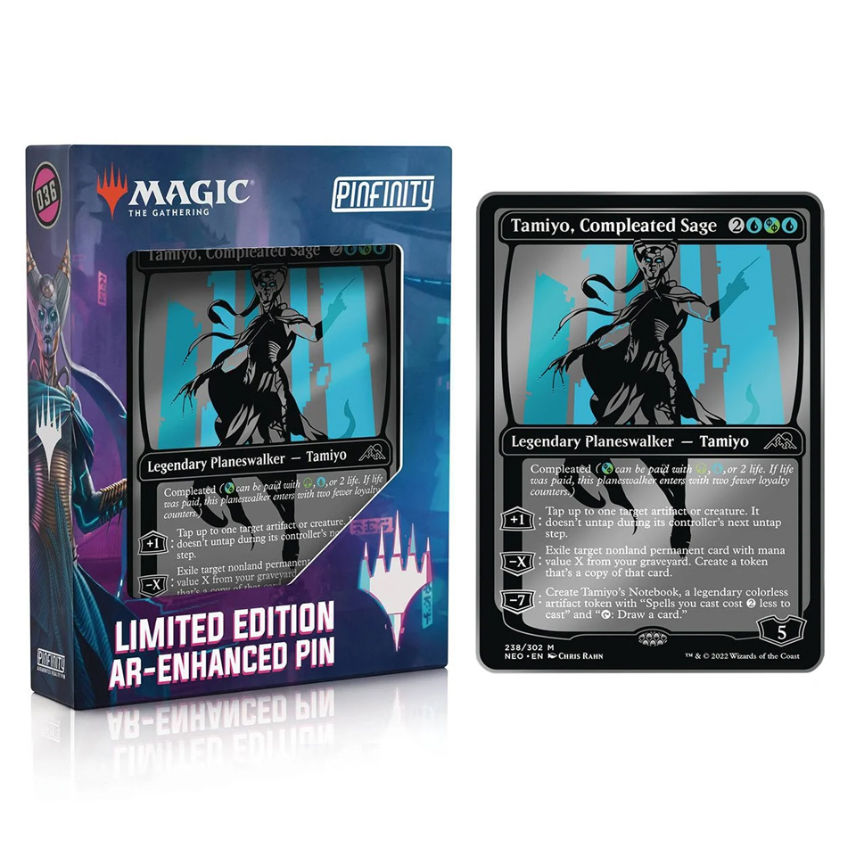 Kamigawa: Neon Dynasty | "Tamiyo, Compleated Sage" AR Pin