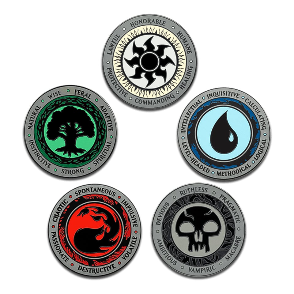 Pinfinity: "Mana Crest" AR Pin Set