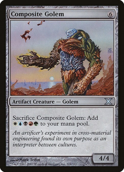 Golem Composito Card Front