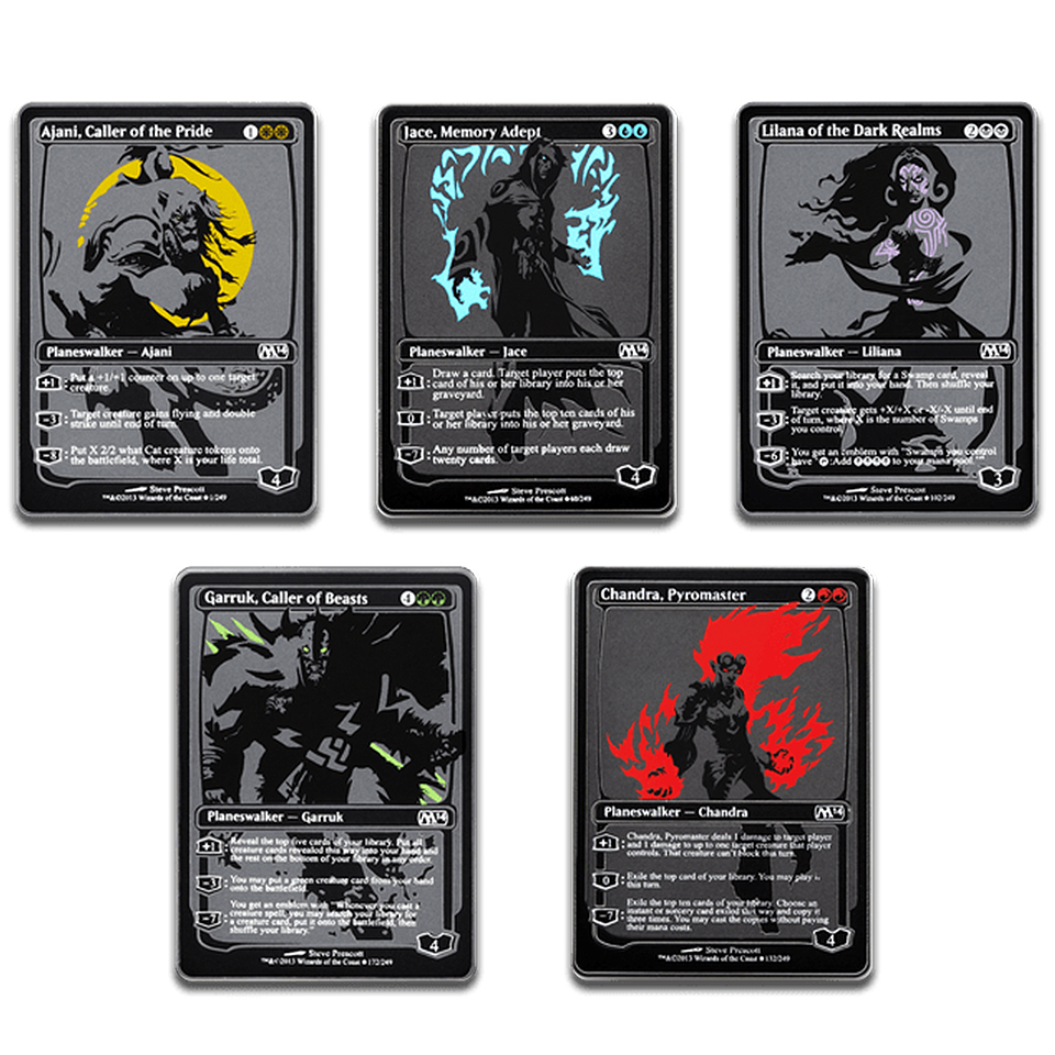 Pinfinity: "Planeswalkers Set" AR Pin Set