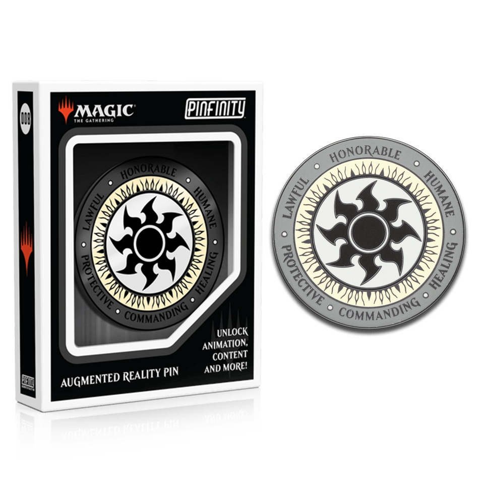 Pinfinity: "White Mana Crest" AR Pin